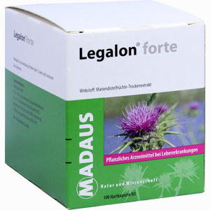 Legalon Forte Madaus Kapseln  100 Stück - ab 0,00 &euro;
