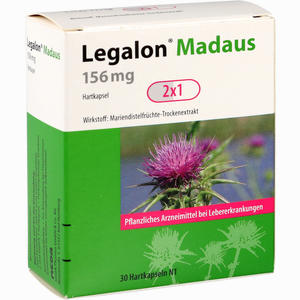Legalon Madaus 156 Mg Hartkapseln 30 Stück - ab 0,00 €