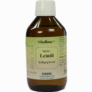 Leinöl Kaltgepresst Vitalhaus Öl 250 ml - ab 3,85 €