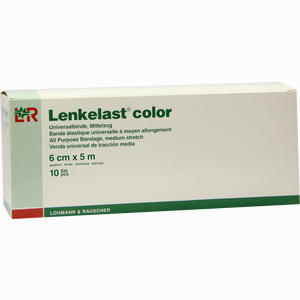 Lenkelast Color Blau 6cmx5m Lose Binde 10 Stück - ab 37,40 €
