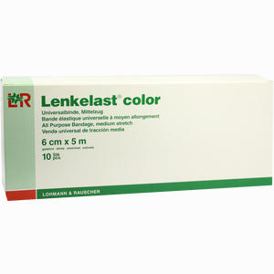 Lenkelast Color Grün 6cmx5m Lose Binde 10 Stück - ab 33,82 €