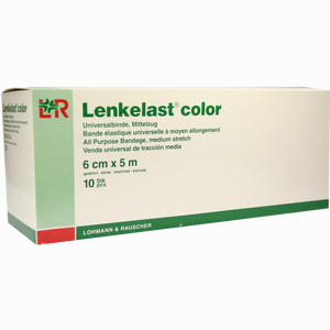 Lenkelast Color Rot 6cmx5m Lose Binde 10 Stück - ab 29,89 €