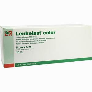 Lenkelast Color Rot 8cmx5m Lose Binde 10 Stück - ab 51,97 €