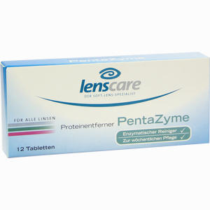 Lenscare Pentazyme Proteinentferner Tabletten 12 Stück - ab 0,00 &euro;