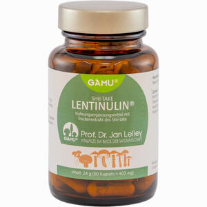 Lentinulin Vital- Pilzextrakt Kapseln 60 Stück - ab 46,99 €