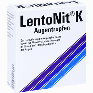 Lento Nit K Augentropfen  3 x 10 ml - ab 10,31 €