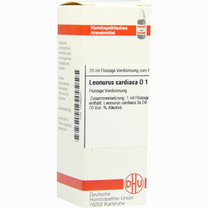 Leonurus Cardiaca D 1 Dilution 20 ml - ab 9,44 €