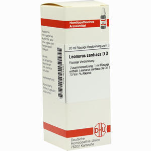 Leonurus Cardiaca D3 Dilution 20 ml - ab 13,47 €