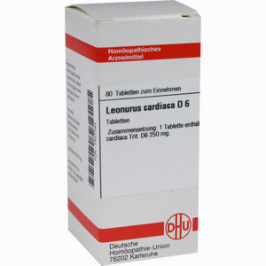Leonurus Cardiaca D6 Tabletten 80 Stück - ab 8,95 €