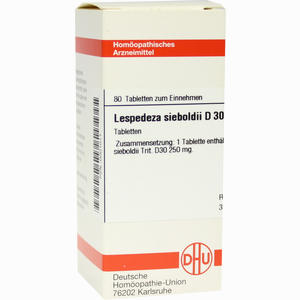 Lespedeza Sieboldii D30 Tabletten 80 Stück - ab 0,00 €