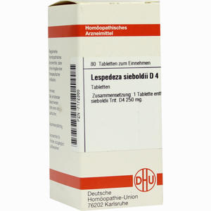 Lespedeza Sieboldii D4 Tabletten 80 Stück - ab 8,88 €