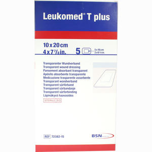Leukomed Transp. Plus Sterile Pfl. 10x20cm  5 Stück - ab 14,67 &euro;