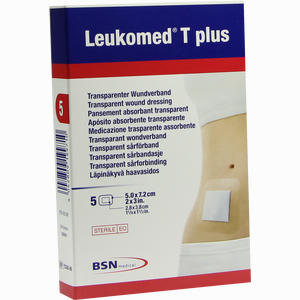 Leukomed Transp. Plus Sterile Pfl. 7.2x5 Cm  5 Stück - ab 4,88 &euro;