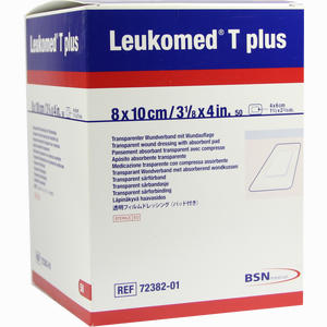 Leukomed Transp. Plus Sterile Pfl. 8x10 Cm  50 Stück - ab 57,84 &euro;