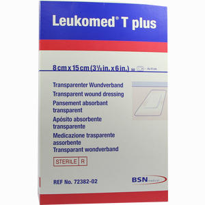 Leukomed Transp. Plus Sterile Pfl. 8x15 Cm  50 Stück - ab 75,73 &euro;