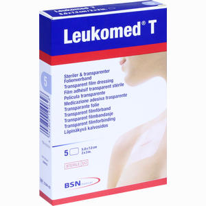 Leukomed Transp. Sterile Pflaster 7.2x5 Cm  5 Stück - ab 6,79 &euro;