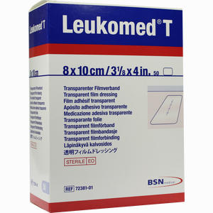 Leukomed Transp. Sterile Pflaster 8x10 Cm  50 Stück - ab 82,95 &euro;