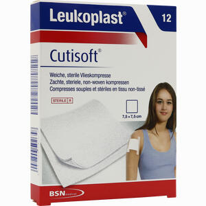 Leukoplast Cutisoft Steril 7.5x7.5cm Verband 12 Stück - ab 4,01 &euro;
