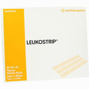 Leukostrip 4x38mm Einzelbeutel 10 Stück - ab 34,99 €