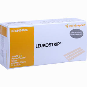 Leukostrip 6.4x76mm Box Pflaster 50 x 3 Stück - ab 102,71 €