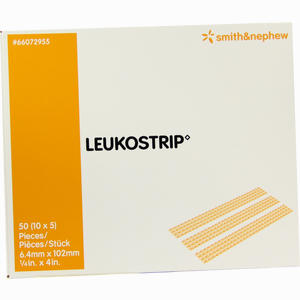Leukostrip 6,4x102mm Einzelbeutel 10 Stück - ab 46,77 €