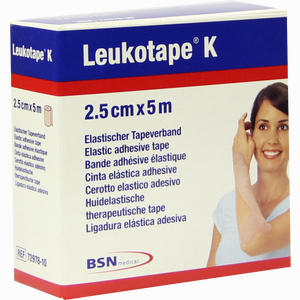 Leukotape K 2. 5cm Hautfarbend 1 Stück - ab 13,74 €
