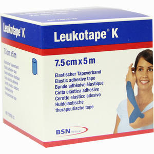 Leukotape K 7. 5cm Blau 1 Stück - ab 29,90 €