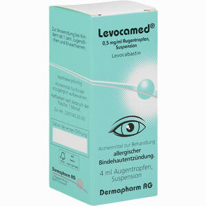 Levocamed 0.5 Mg/ml Augentropfen Suspension  4 ml - ab 6,74 €