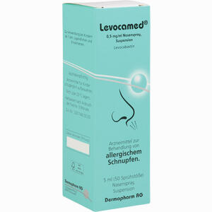 Levocamed 0.5 Mg/ml Nasenspray Suspension  5 ml Levocamed 0.5 Mg/ml Nasenspray Suspension  5 ml