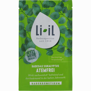 Li- Il Badesalz Eukalyptus Atemfrei 80 g - ab 0,85 €