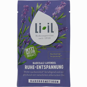 Li- Il Badesalz Lavendel Ruhe+ Entspannung 80 g - ab 0,85 €