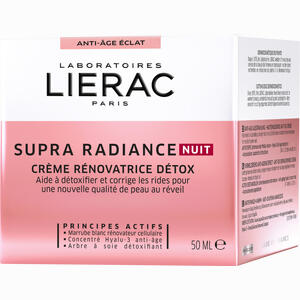 Lierac Supra Radiance Nuit Creme Renovatrice Detox  50 ml - ab 78,98 €