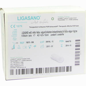 Ligasano Weiß Hallux Valgus Poster 6 Stück - ab 0,00 €