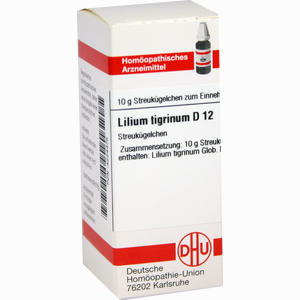 Lilium Tigrin D12 Globuli 10 g - ab 7,12 €