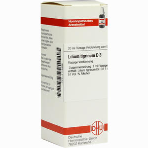 Lilium Tigrin D3 Dilution 20 ml - ab 8,40 €