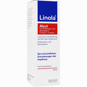 Linola Akut M. Predn. U. Salicyls. 2+ 4mg/Ml Lsg. Kopfh.  50 ml - ab 16,74 &euro;