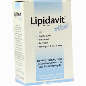 Lipidavit Vital Kapseln 100 Stück - ab 33,30 €