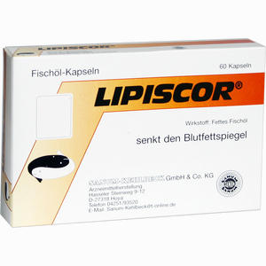 Lipiscor Fischöl Kapseln  60 Stück - ab 0,00 &euro;