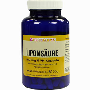 Liponsäure Kapseln 150mg  120 Stück - ab 23,60 €