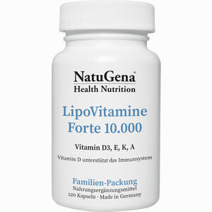 Lipovitamine Forte 10000 Ie D3 + K2 + A + E 120 Stück - ab 32,96 €