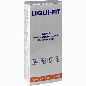 Liqui Fit Flüssigzucker Tropical Beutel 12 Stück - ab 7,24 €