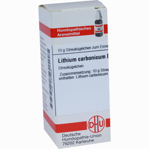 Lithium Carbonicum D12 Globuli 10 g - ab 7,19 €