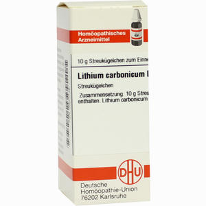 Lithium Carbonicum D30 Globuli 10 g - ab 8,40 €