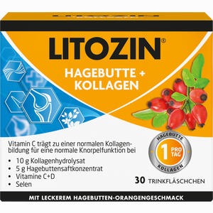 Litozin Hagebutte+kollagen Ampullen 30 x 25 ml - ab 29,56 €