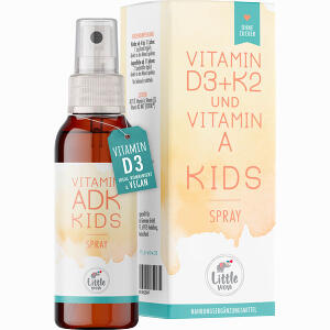 Little Wow Vitamin Adk Kids - D3 K2 A Kinder Vegan 25 ml - ab 13,00 &euro;