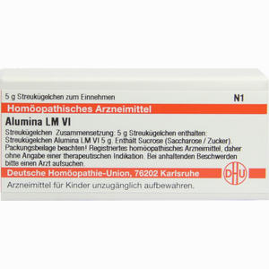 Lm Alumina Vi Globuli 5 g - ab 11,22 €