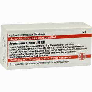 Lm Arsen Alb Xii Globuli 5 g - ab 0,00 €