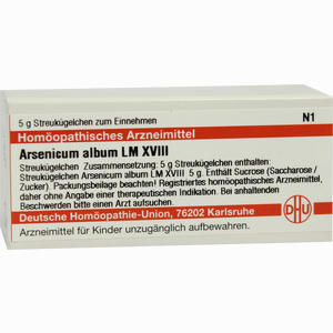 Lm Arsen Alb Xviii Globuli 5 g - ab 0,00 &euro;