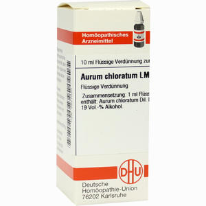 Lm Aurum Chlorat Vi Dilution 10 ml - ab 15,25 €