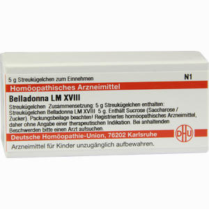 Lm Belladonna Xviii Globuli 5 g - ab 13,18 €